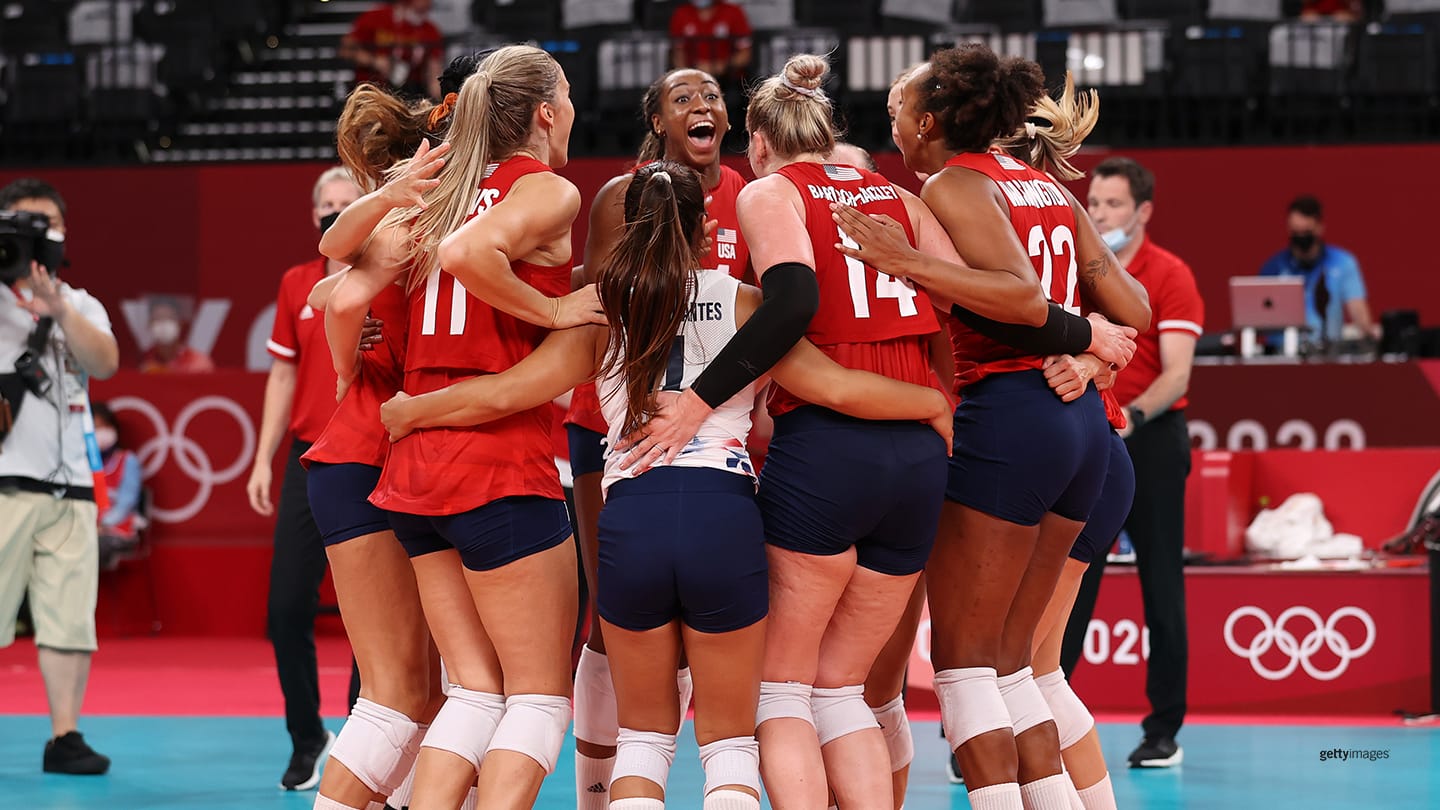 Team USA U.S. Women’s Volleyball Team Closes Out Pool Play With Win